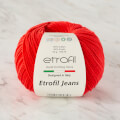 Etrofil Jeans Kırmızı El Örgü İpi - 036