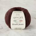 Etrofil Jeans Knitting Yarn, Dark Brown - 062