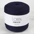 Loren T-shirt Yarn, Dark Navy Blue - 100