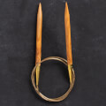 Addi Olive Wood 8 mm 80 cm Zeytin Ağacı Misinalı Örgü Şişi - 575-7
