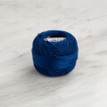 Domino Cotton Perle Size 8 Embroidery Thread (8 g), Dark Blue - 4598008-00149