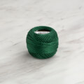 Domino Cotton Perle Size 8 Embroidery Thread (8 g), Green - 4598008-00218
