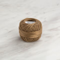 Domino Cotton Perle Size 8 Embroidery Thread (8 g), Khaki - 4598008-00903
