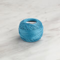 Domino Cotton Perle Size 8 Embroidery Thread (8 g), Blue - 4598008-01039