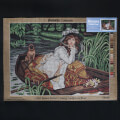 Orchidea 50x70 cm James Tissot - Young Lady in A Boat Printed Gobelin 2864R