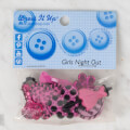 Dress It Up Creative Button Assortment, Grils Night Out
