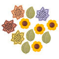 Buttons & Galore Decorative Baby Button, Sunflowers