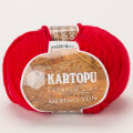 Kartopu Merino Kırmızı El Örgü İpi - K112