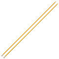 Kartopu 2.5 mm 25 cm Knitting Needles for Kid, Yellow