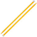 Kartopu Knitting Needle, Metal, 9 mm 35cm, Yellow