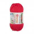 Kartopu Pure Viscose Knitting Yarn, Reddish Orange - K812