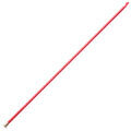 Kartopu 4.5 mm 35 cm Metal Single Ended Tunisian/Afghan Crochet Hook, Red