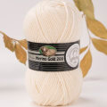 Madame Tricote Paris Merino Gold 200 Knitting Yarn, Cream - 4-1842