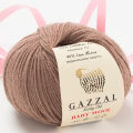 Gazzal Baby Wool Açık Kahverengi Bebek Yünü - 835