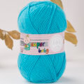 Madame Tricote Paris Super Baby Knitting Yarn, Blue - 23-1758