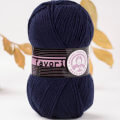 Madame Tricote Paris Favori Knitting Yarn, Navy Blue - 19-1768