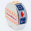 Sticker Ribbon Mavi Deniz Baskılı Yapışkan Kurdele - SR-1698