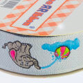 Sticker Ribbon Fil Baskılı Yapışkan Kurdele - SR-1696