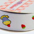 Sticker Ribbon Cupcake Baskılı Yapışkan Kurdele - SR1695