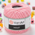 YarnArt Violet Yarn, Pink - 6313