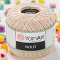 YarnArt Violet Yarn, Beige - 6194