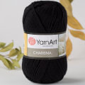 YarnArt Charisma Yarn, Black - 585