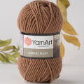 YarnArt Merino Bulky Yarn, Brown - 514