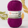 Yarnart Wool Mor El Örgü İpi - 303