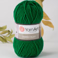 YarnArt Merino Bulky Yarn, Green - 338