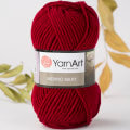 YarnArt Merino Bulky Yarn, Claret - 3024