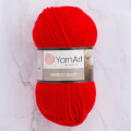 YarnArt Merino Bulky Yarn, Red - 156