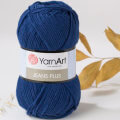 YarnArt Jeans Plus Cotton Yarn, Blue - 54