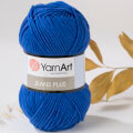 YarnArt Jeans Plus Cotton Yarn, Saks Blue - 47