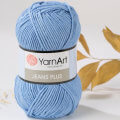 YarnArt Jeans Plus Cotton Yarn, Blue - 15