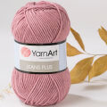 YarnArt Jeans Plus Cotton Yarn, Pink - 65