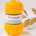 YarnArt Jeans Plus Cotton Yarn, Yellow - 35