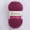 Kartopu Angora Natural Patlıcan El Örgü İpi - K1723
