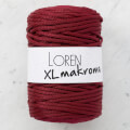Loren XL Makrome Bordo El Örgü İpi - R049