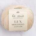 La Mia Lux Mercerized Cotton Yarn, Beige - 174