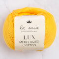 La Mia Lux Mercerized Cotton Koyu Sarısı El Örgü İpi - 181
