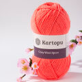 Kartopu Cozy Wool Sport Yarn, Vermilion - K1212
