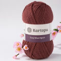 Kartopu Cozy Wool Sport Kahverengi El Örgü İpi - K1892