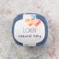 Loren Natural Baby Mavi El Örgü İpi - R102