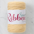 Spagettiyarn Ribbon Sarı El Örgü İpi - 10
