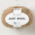 La Mia Just Wool Yarn, Light Brown - LT014