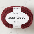 La Mia Just Wool Bordo El Örgü İpi - LT010