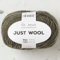 La Mia Just Wool Yarn, Khaki Green - LT005