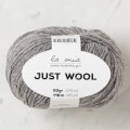 La Mia Just Wool Yarn, Grey - LT001