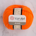 YarnArt Jeans Knitting Yarn, Orange - 77