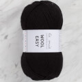La Mia Wool Easy Siyah El Örgü İpi - L006